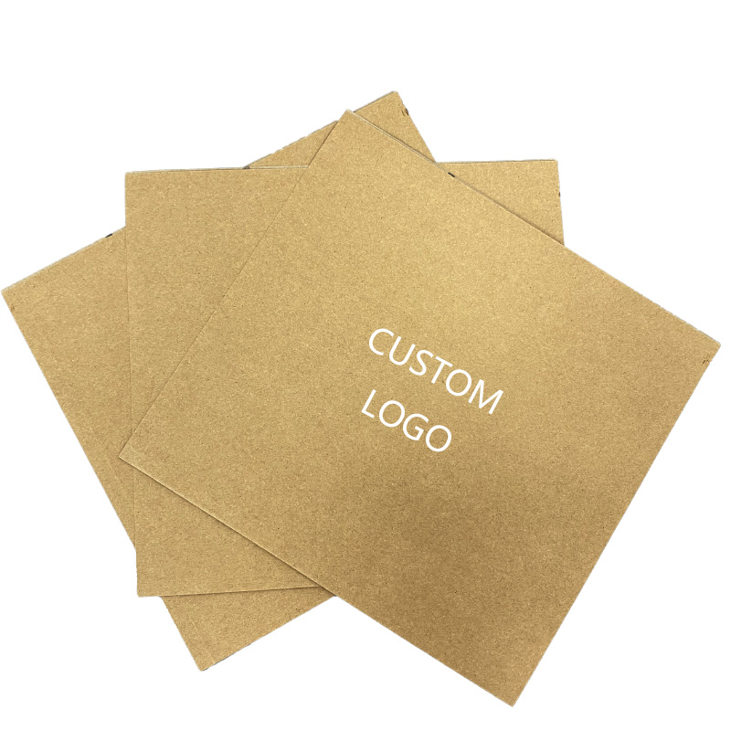 Kraft paper flat pocket features