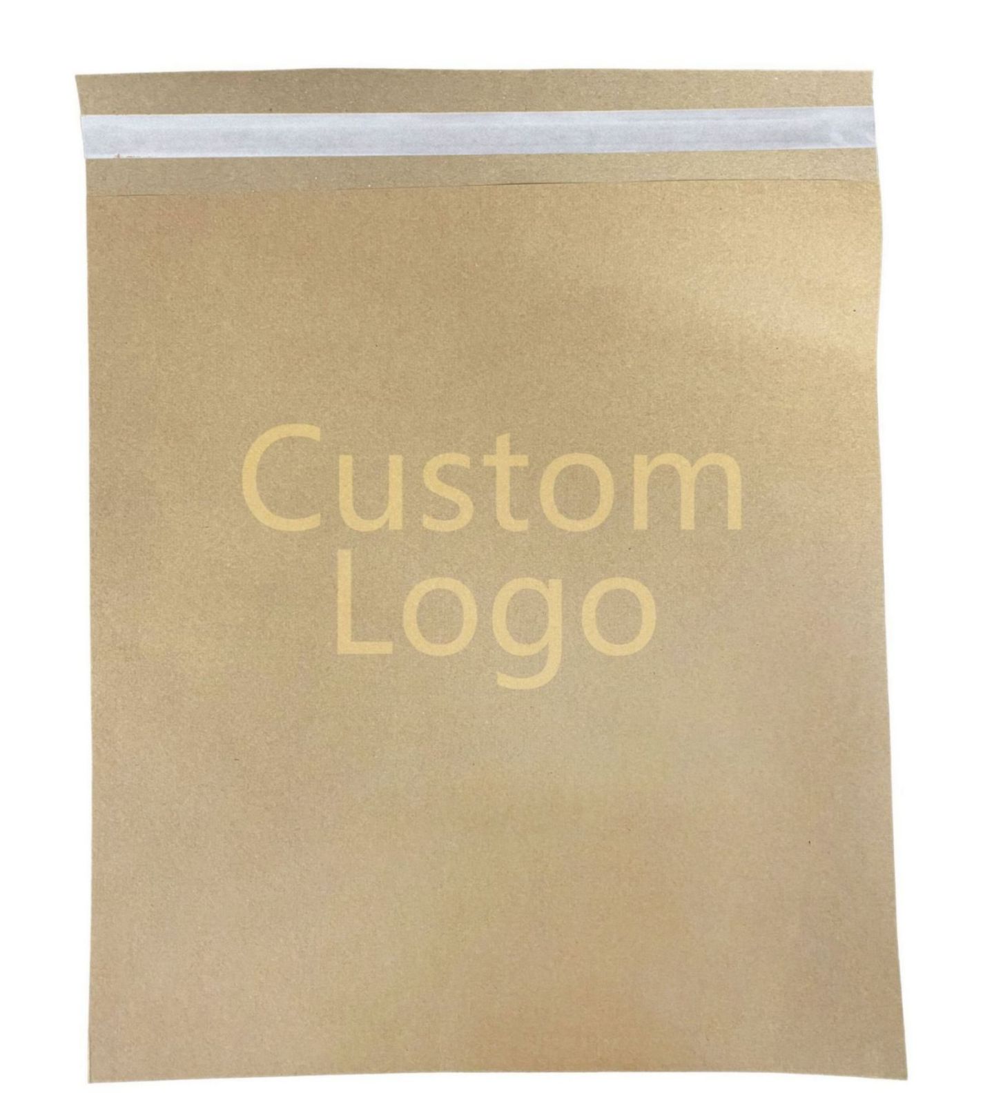 Bottomless kraft paper bag