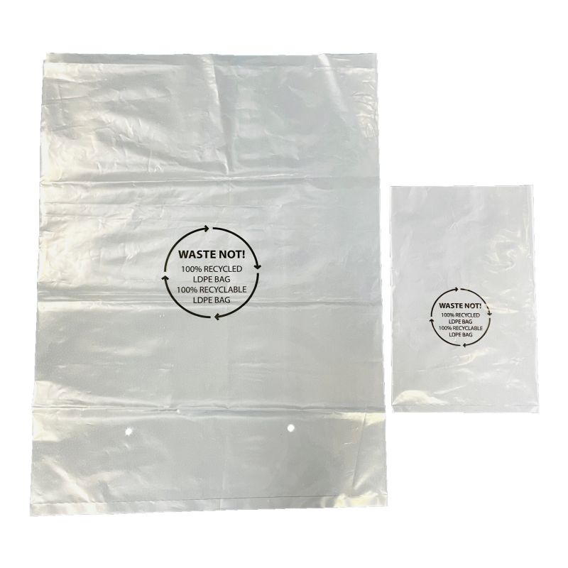 GRS recycled plastic bag