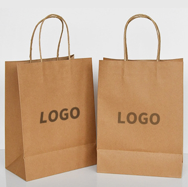 Kraft paper tote bag