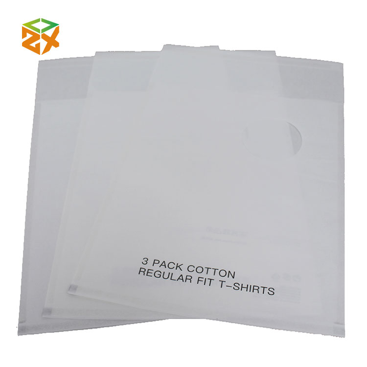 White Kraft Paper Mailer with Window